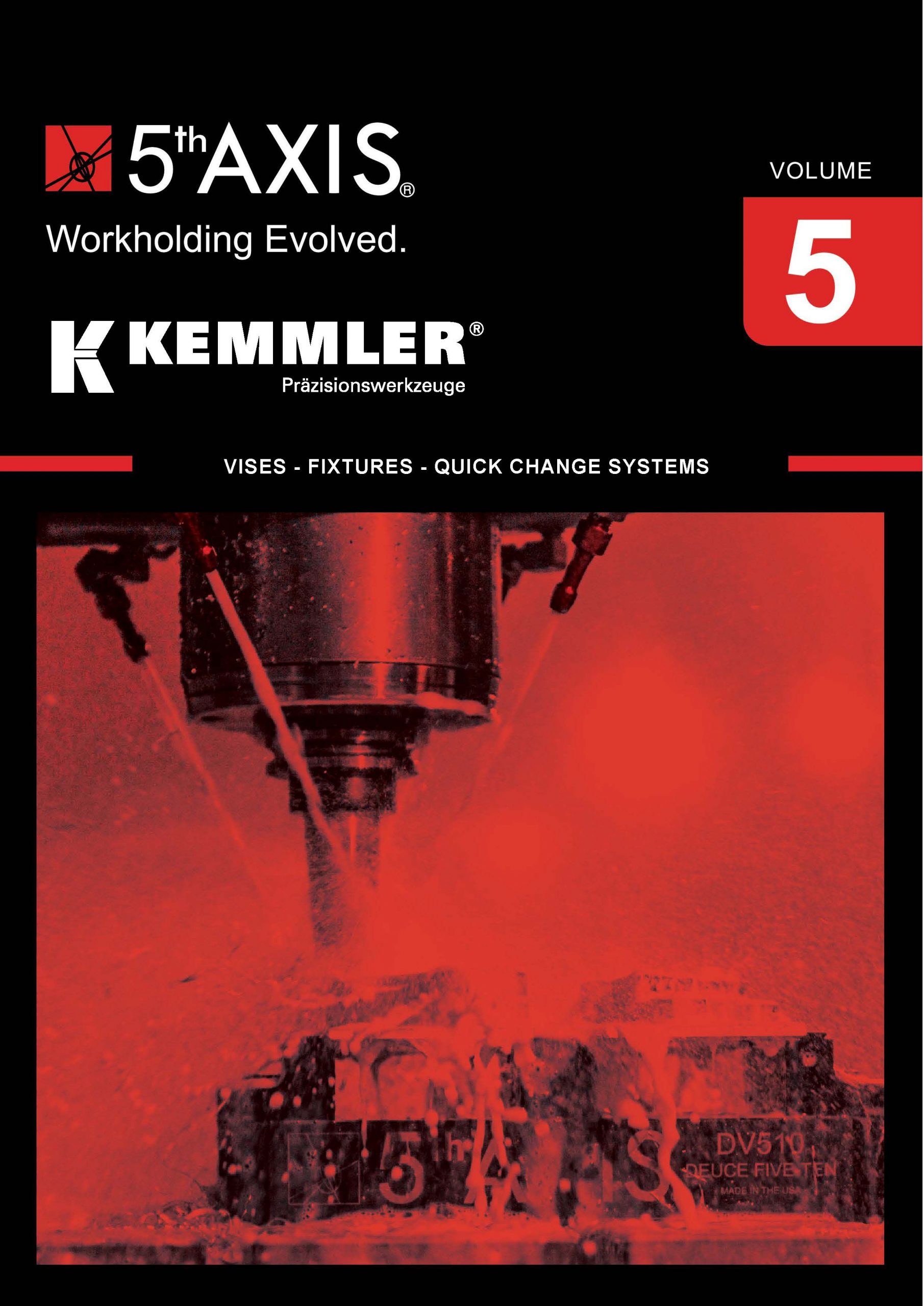 KEMMLER 5th Axis Catalog Nr 5 - Vises, Fixtures, and Quick Change Systems
