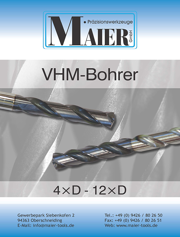 VHM Bohrerkatalog - Spiraalboren en Precisie Boorgereedschappen voor Metaalbewerking